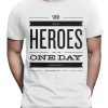 David Bowie We Can Be Heroes Just for One Day T-Shirt