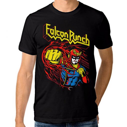 Falcon Punch F-Zero T-Shirt, Captain Falcon Tee,