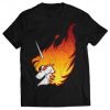 Flaming Unicorn T-shirt