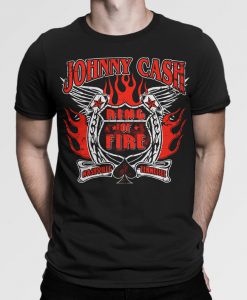 Johnny Cash Ring of Fire Vintage T-Shirt