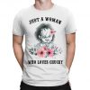 Just a Woman Who Loves Chucky T-Shirt, Child's Play Funny Tee