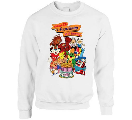 Kellogg's 75th Anniversary Fun Book Vintage Sweatshirt