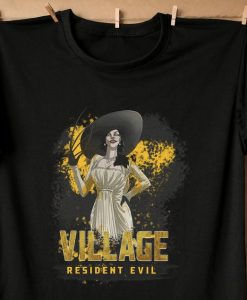 Lady Dimitrescu Resident evil 8 Village Game T-shirt