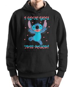 Lilo and Stitch I Love You This Much Hoodie