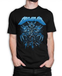 Mega Man Heavy Metal T-Shirt, Megaman Gamer Tee