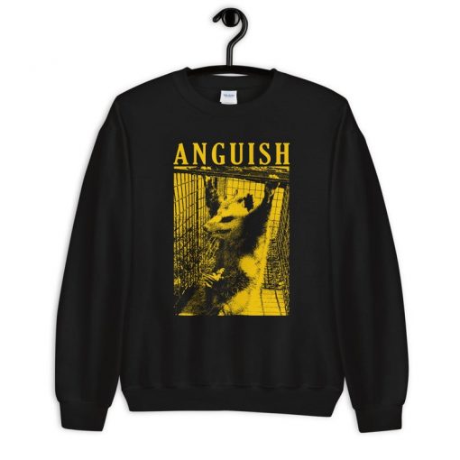 Possum Mood Anguish Funny Possum Sweatshirt