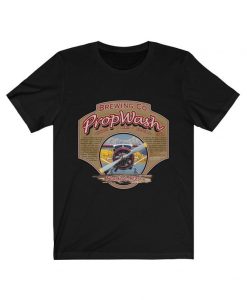 PropWash Brewing Co. - Radial Red DHC-2 Beaver Floatplane tshirt