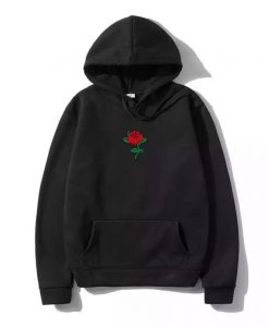 Red Rose Hoodie