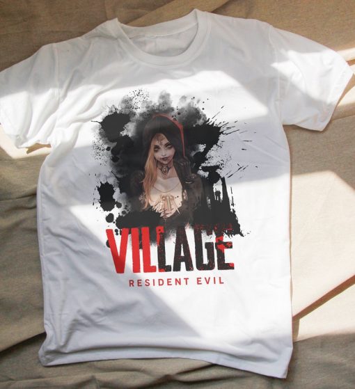 Resident Evil 8 Village Lady Dimitrescu Daughter Artwork T Shirt