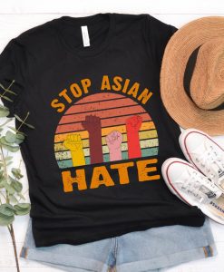 Retro Stop Asian Hate Shirt