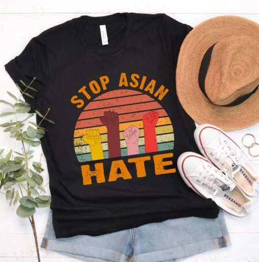 Retro Stop Asian Hate Shirt