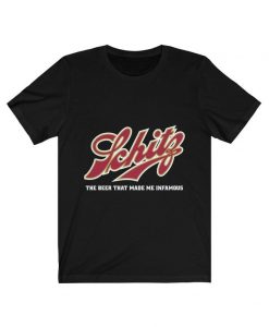 Schlitz Beer Parody T Shirt