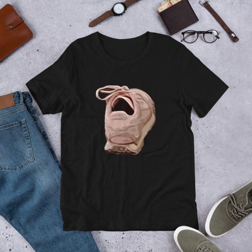 Shoe with Mouth Open Funny Unisex T-Shirt