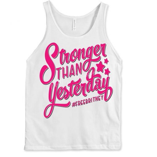 Stronger Than Yesterday, Free Britney Tank top