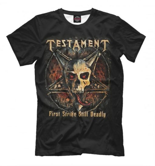 Testament First Strike Still Deadly T-Shirt