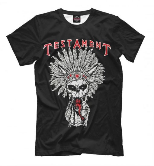 Testament Graphic Art T-Shirt