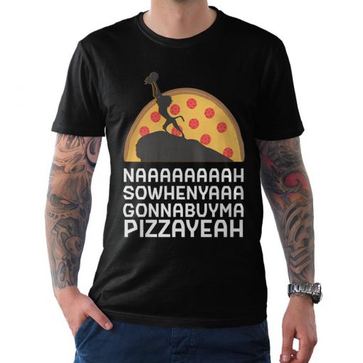 The Lion King Baaa Sowenya Pizza T-Shirt