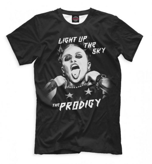 The Prodigy Light Up The Sky Graphic T-Shir