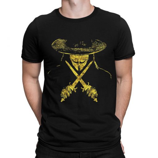 V for Vendetta T-Shirt, Guy Fawkes Graphic Tee