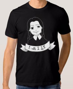 Wednesday Addams Smile T-Shirt, The Addams Family Tee