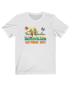 2021 Las Vegas Family Vacation Shirt Funny Family Matching Summer Shirt Vegas Vacation Shirt Unisex T-shirt