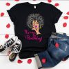 Black Woman Birthday Shirt - Birthday QueenTshirt