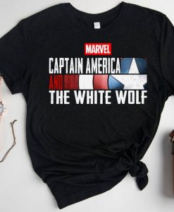 Captain America and The White Wolf, Marvel 2021 Shirt