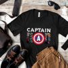 Captain Dad Shirt, Fathers Day Shirt, Gift For Dad