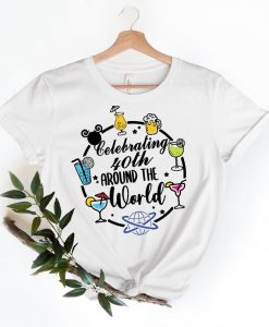 Drinking Around The World Shirt - Vacation Shirt, Drinking Shirt