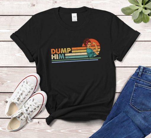 Dump Him Shirt Funny Sarcastic Celebrity Break Up Relationship Advice Classic Idea T-Shirt