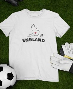 England Football T-shirt, English Football Fan Shirt