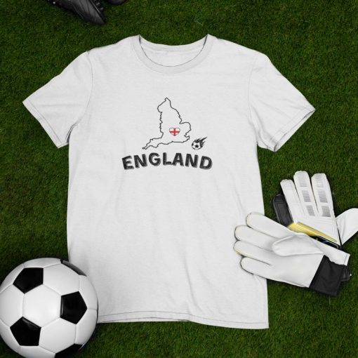 England Football T-shirt, English Football Fan Shirt