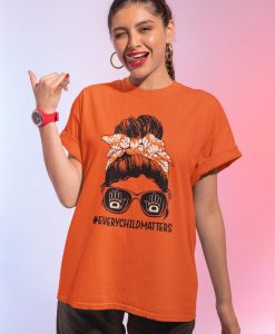 Every child Matters shirt, Girl shirt Organge shirt for Girls, Women, Honor Orange shirt day 2021, Indigenous children, Society Intitiative