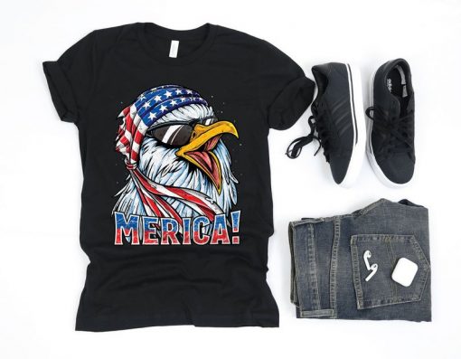 Fourth of July -Merica Shirt