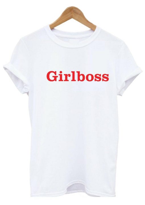 Girlboss T shirt fashion Female t-shirt