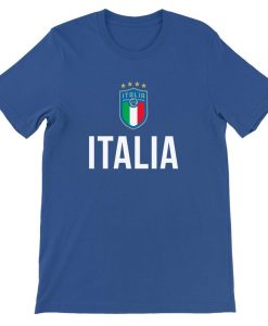 Italy Soccer Jersey 2020 2021 Euros Italia Football Team Fan Gift T-shirt