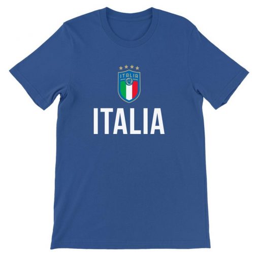 Italy Soccer Jersey 2020 2021 Euros Italia Football Team Fan Gift T-shirt