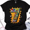 Marvel Avengers Comics 7Th Birthday T-Shirt