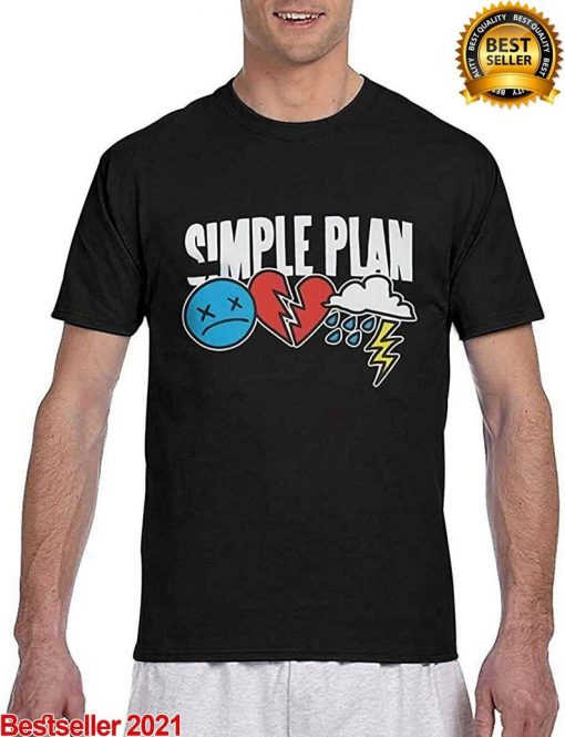 Mens Simple Plan Logo T-Shirt