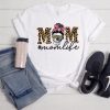 Mom Skull Shirt,Messy Bun Skull Shirt