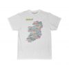 Mountain Map of Ireland T-Shirt