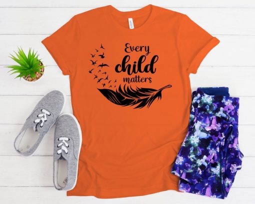 Orange Shirt Day, Chaque Enfant Compte, Orange Shirt Day, Indigenous Shirt