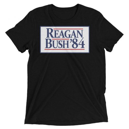 Reagan-Bush '84 T shirt Unisex