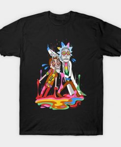 Rick And Morty Shirt, Rick And Morty Psychedelic Shirt