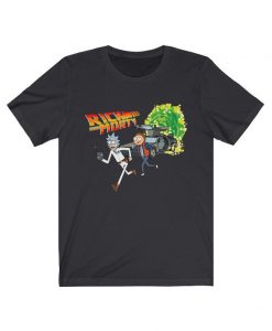 Rick and Morty Back to the Future T-Shirt