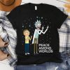 Rick and Morty Peace Among Worlds T-Shirt, Rick and Morty Meme Classic T-Shirt