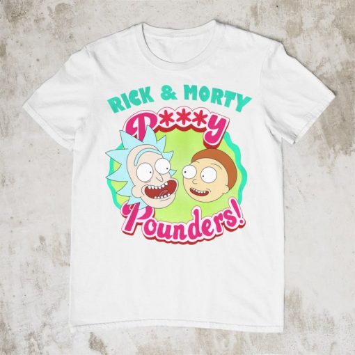 Rick and Morty Pussy Pounders T Shirt - episode 3 - Beth and Jerry - funny T-Shirt