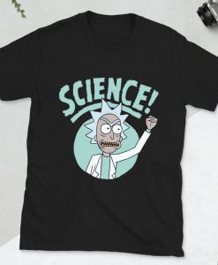 Rick and Morty Science Fist Punch Tshirt