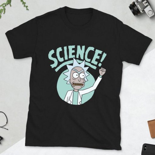 Rick and Morty Science Fist Punch Tshirt