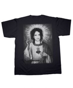 Robert Smith Goth God Print T Shirt